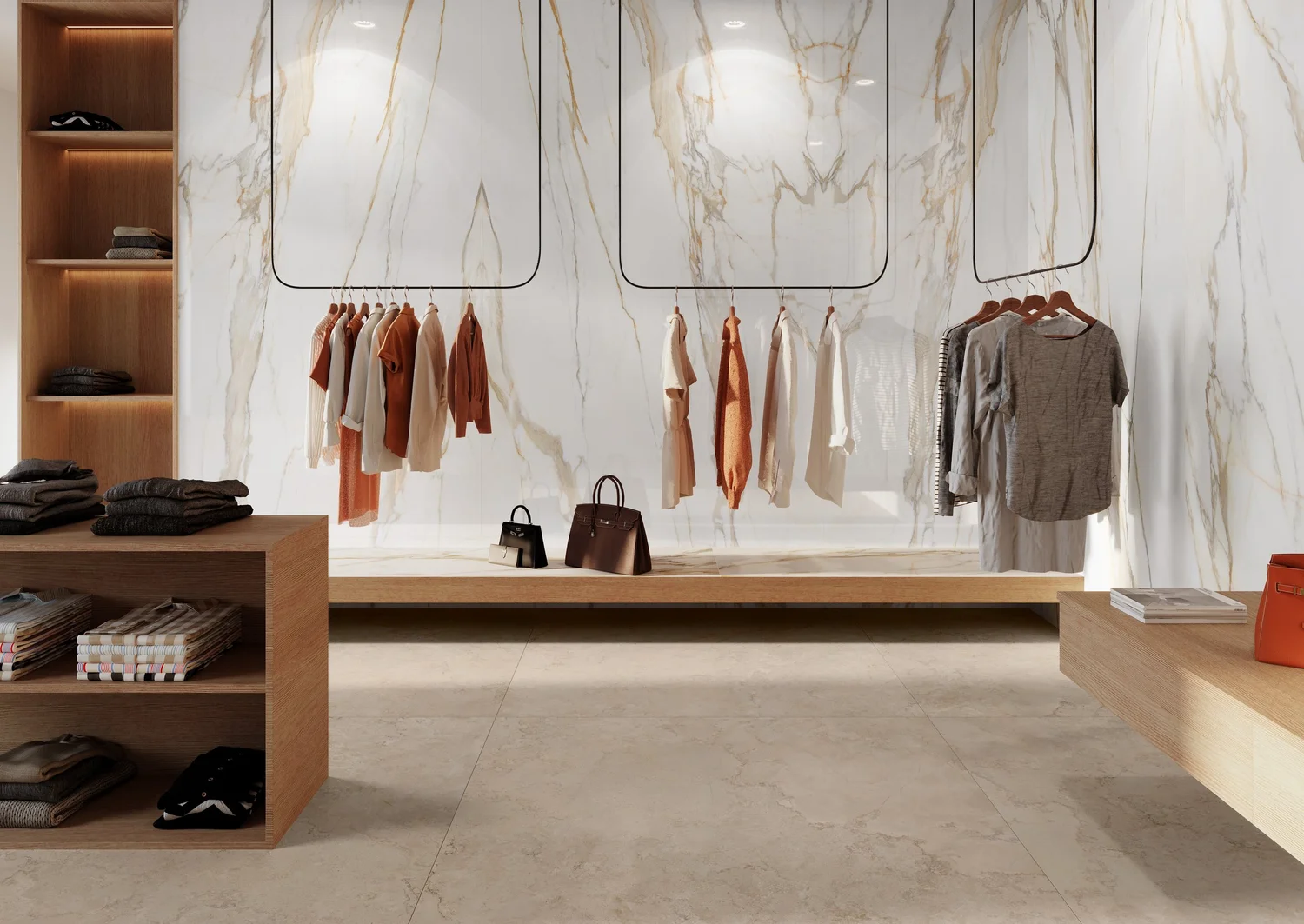 Calacatta Gold Application Example